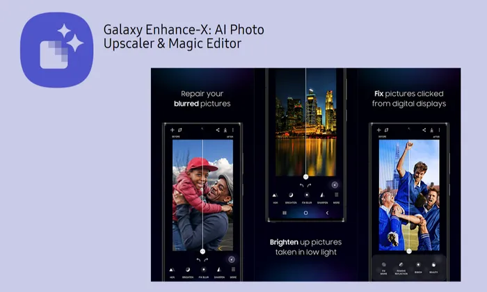 Galaxy Enhance-X App Now Available on Samsung Premium Smartphones