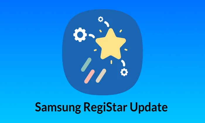 samsung regiStar update